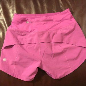 COPY - Lululemon Speed Up 4'' Mid Rise Shorts